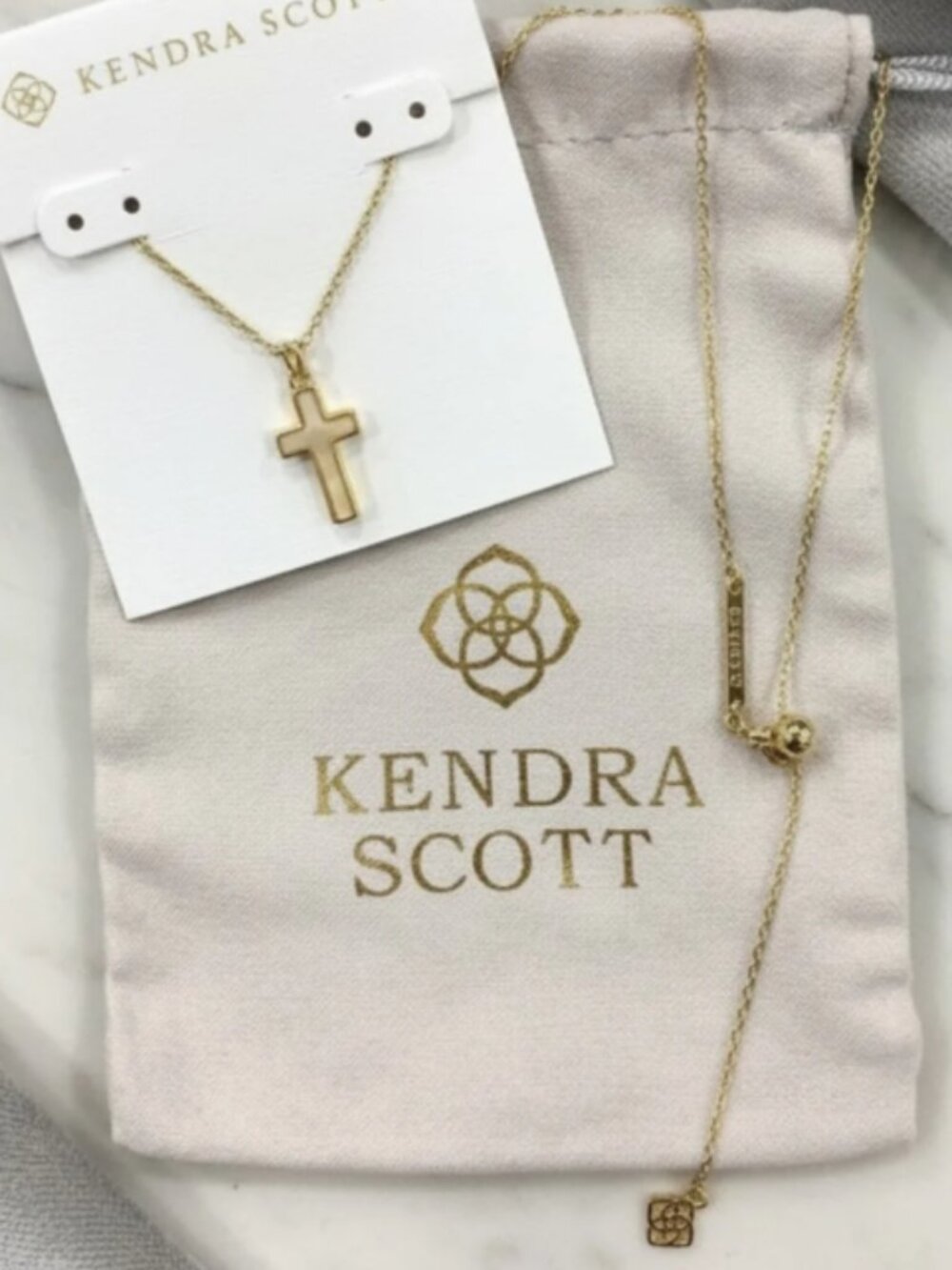 Kendra Scott Faith Cross Pendant Necklace